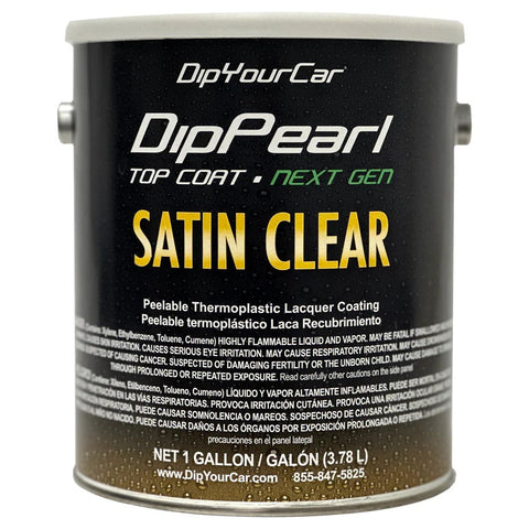 DipPearl TopCoat Next Gen Satin Clear Gallon *defect*